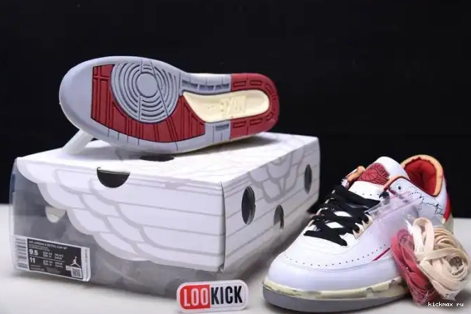 Rep Jordan Low SP Retro DJ4375-106 Red 2 White Off-White 0605